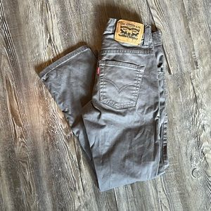 Boys Levi’s 511 Slim- Size 8 Reg- Gray